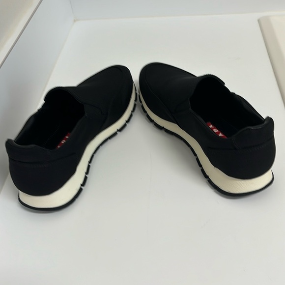 PRADA NYLON SLIDE ON SNEAKER - Picture 9 of 12